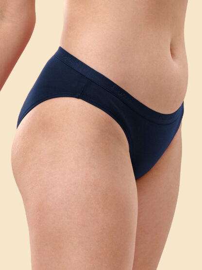Lyra Solid Outer Elastic Bikini Assorted Color Panty - Image 3